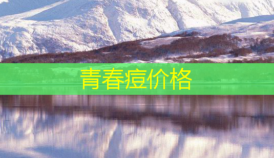 青春痘价格
